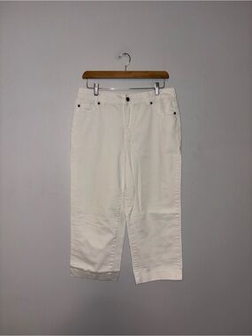 Denver Hayes • White Jean Capris